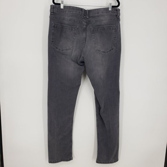 The Perfect Jean NYC Slim Fit Jeans 36 x 32 Stretch Cotton Miner Gray - Picture 5 of 11